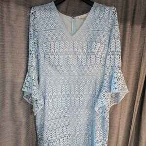 Cocktail Dress with Overlay